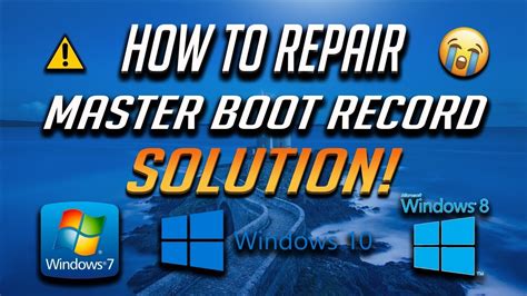 master boot record repair